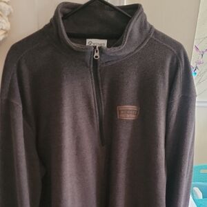 Artisan Men's Charcoal Zip-Up Sweater